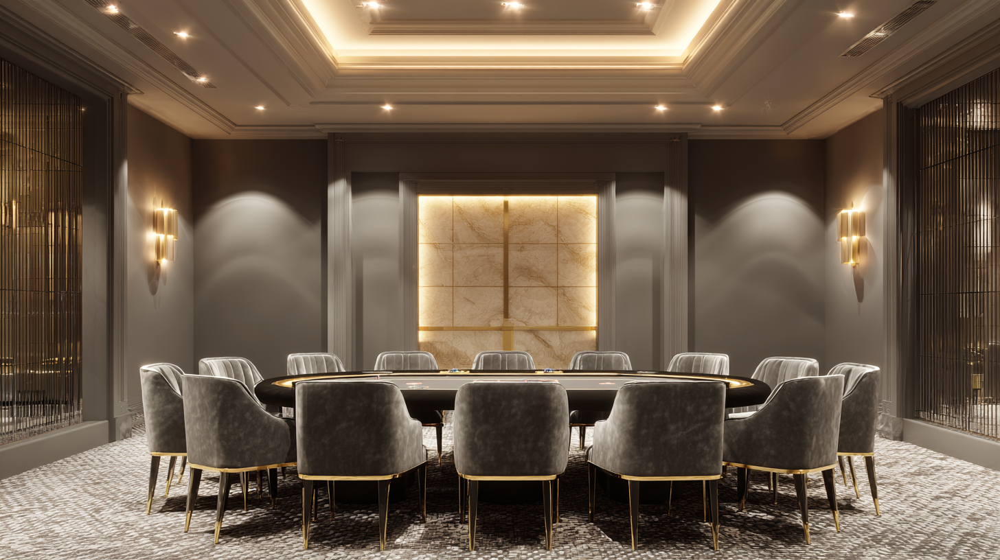 An inviting image of a bustling casino floor with various games in progress at Casino Katowice Royale